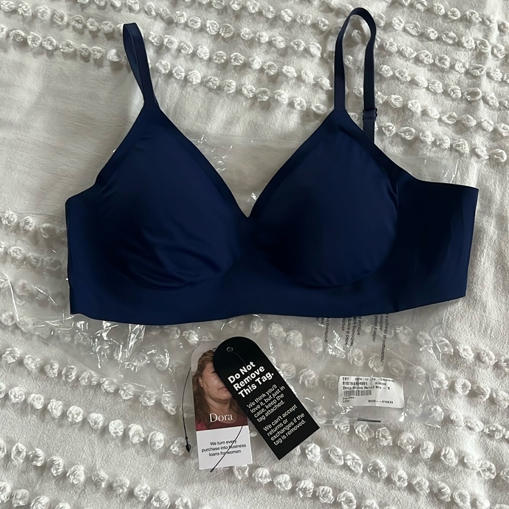 EBY Relief Bra
Deep Ocean 
Size S